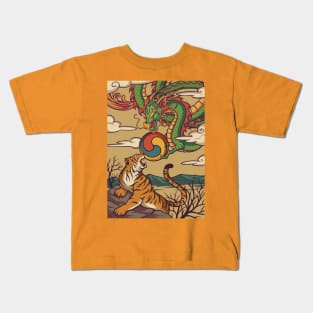 Tiger vs Dragon Kids T-Shirt